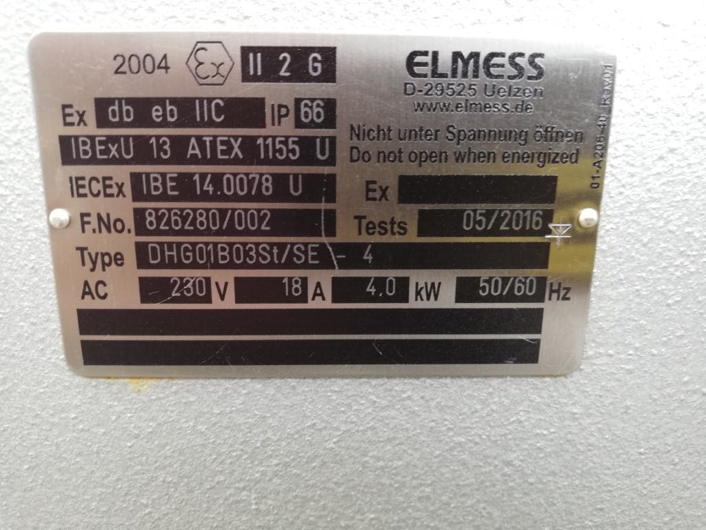 Elmess DHG01B03St/SE-4 flow heater (2x) - Temperature control unit - image 13