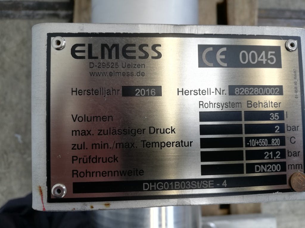 Elmess DHG01B03St/SE-4 flow heater (2x) - Unità di fluido termico - image 12