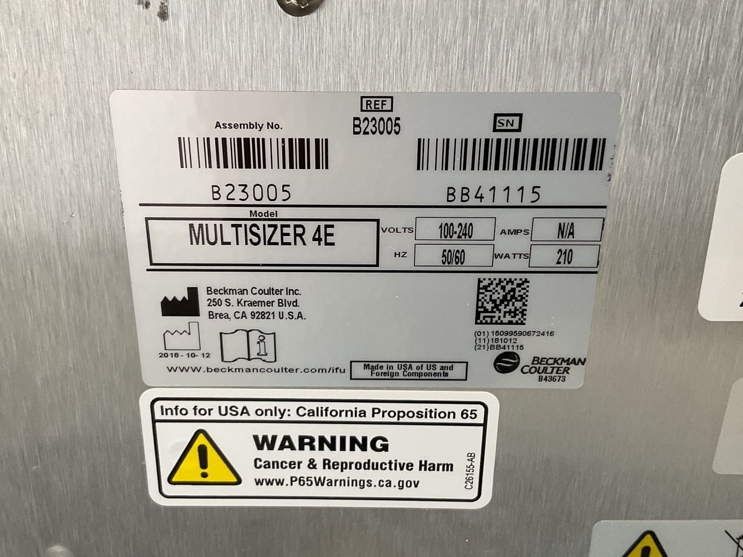 Beckman Coulter Multisizer 4e - Контроль качества - image 5
