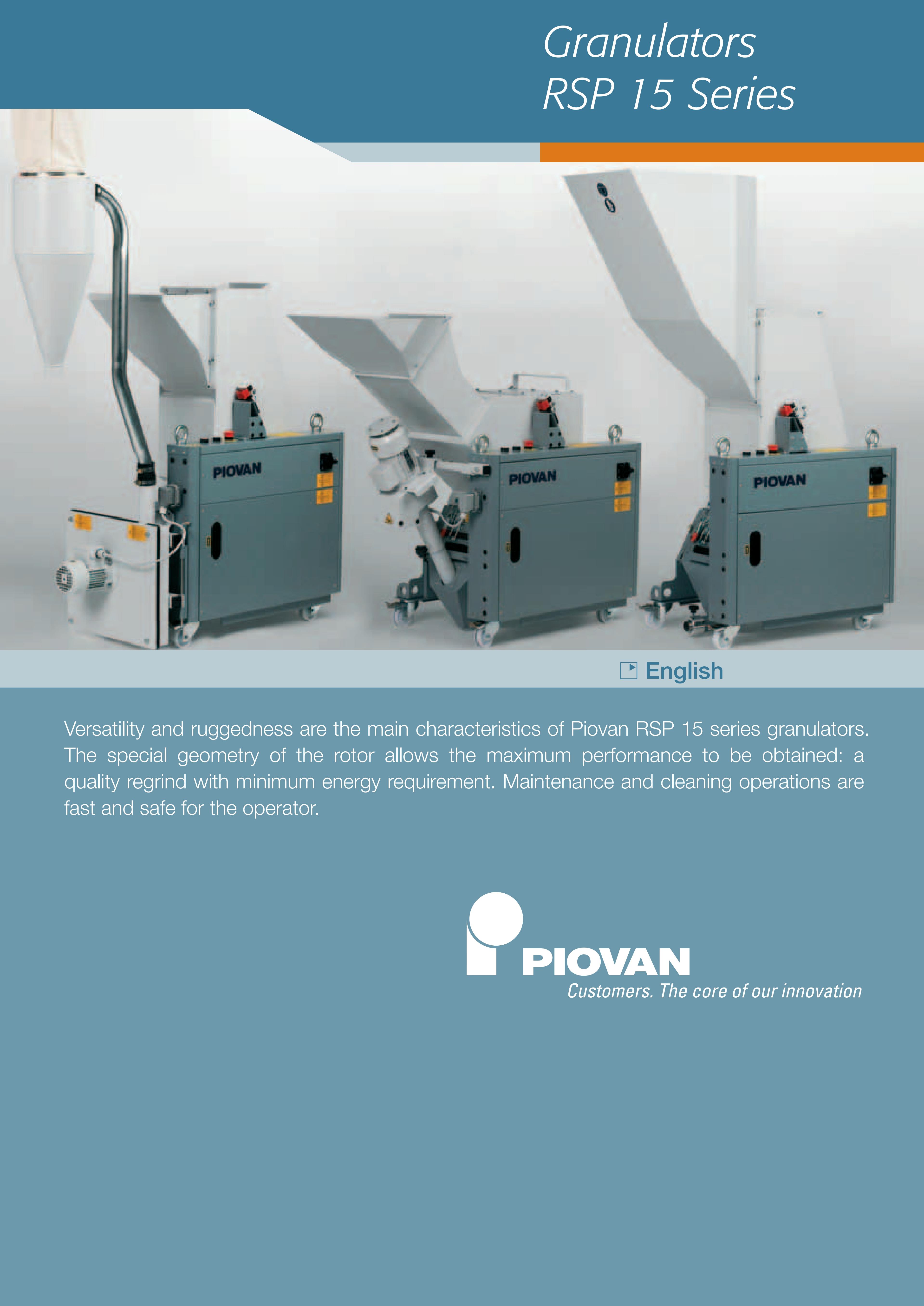 Piovan RSP1515 - Granulateur - image 10