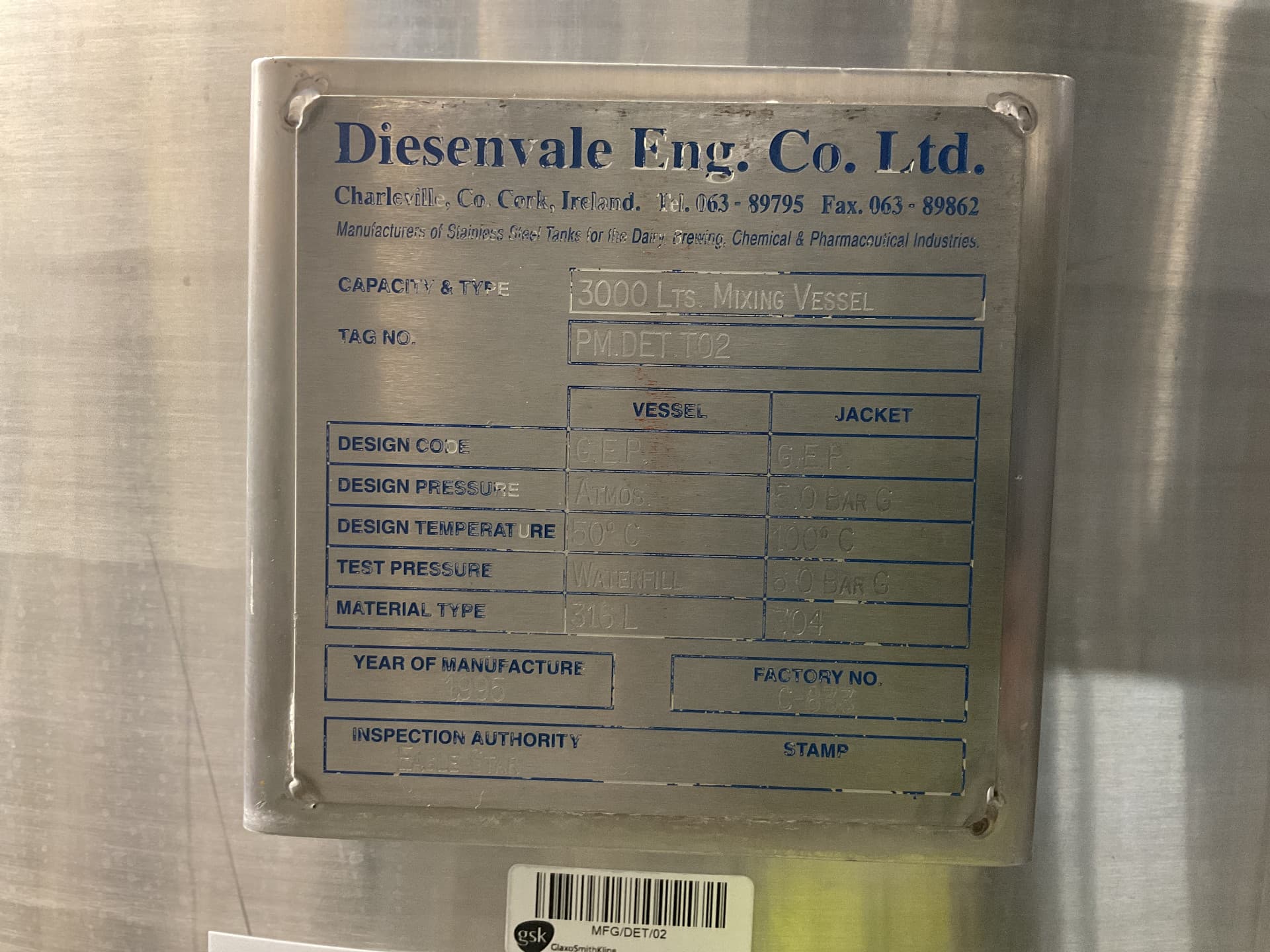 Diesenvale Mixing skid (2 x 3000 l) - Cuve mélangeuse - image 5
