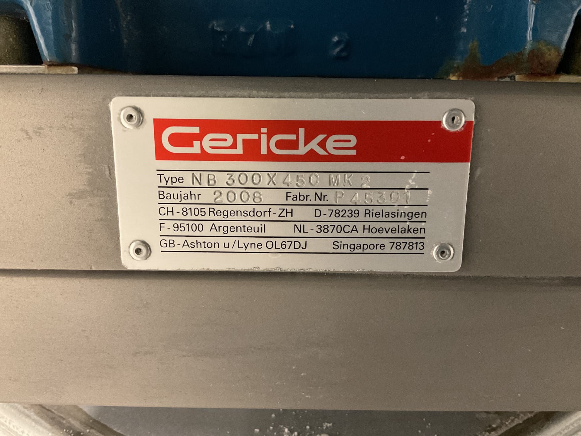 Gericke NB300X450 MK2 - Sackentleerstation - image 3
