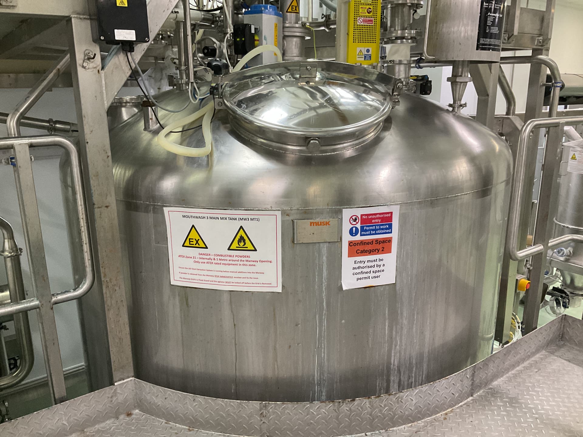 Musk Powder dissolving vessel (6000 l) - Serbatoio di agitazione - image 3