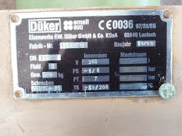 Thumbnail Düker  GmbH & Co KGaA Thaletec DN300x3600 - Verdampfer - image 7