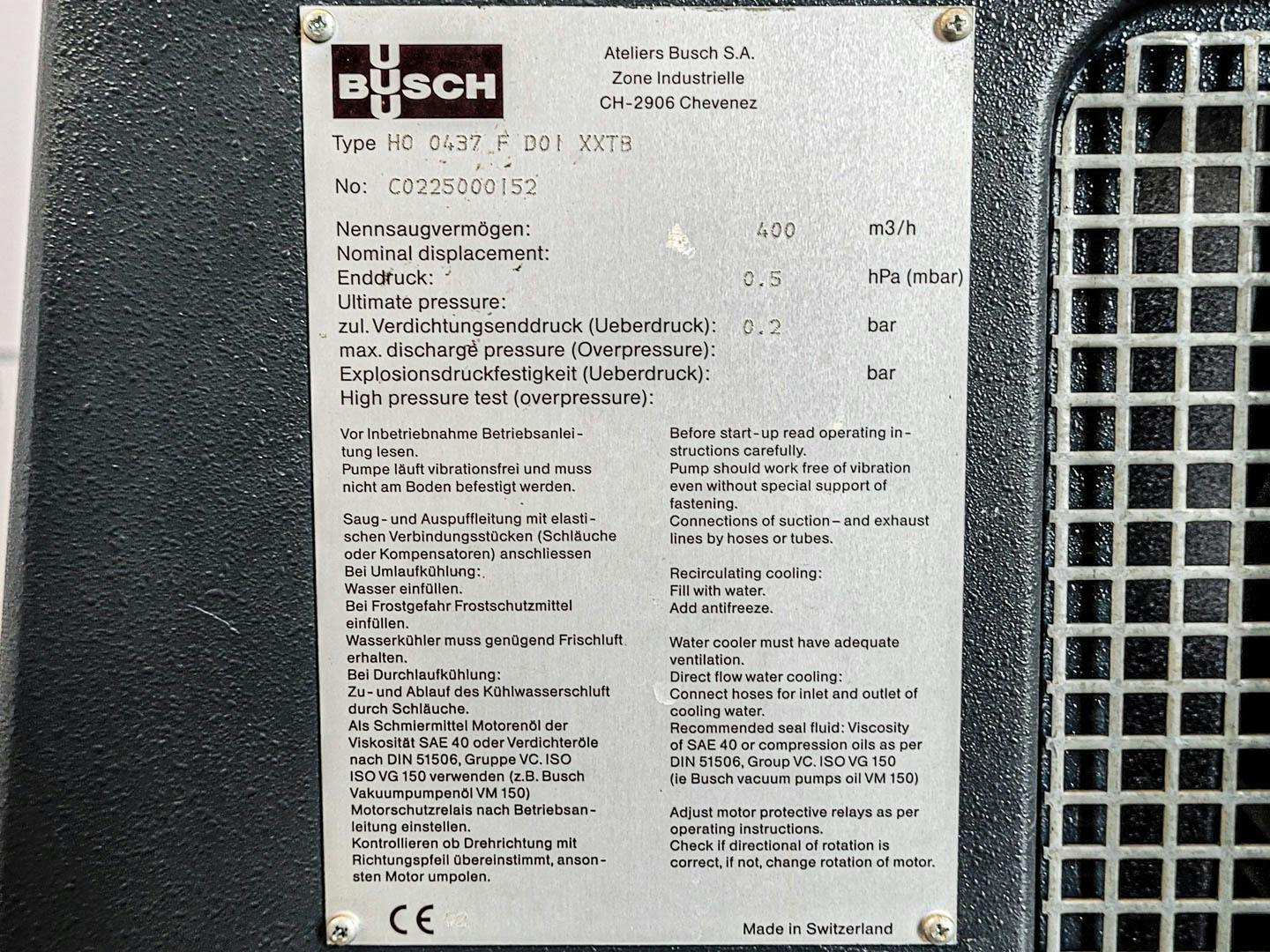 Busch Huckepack - Vakuumpumpe - image 5