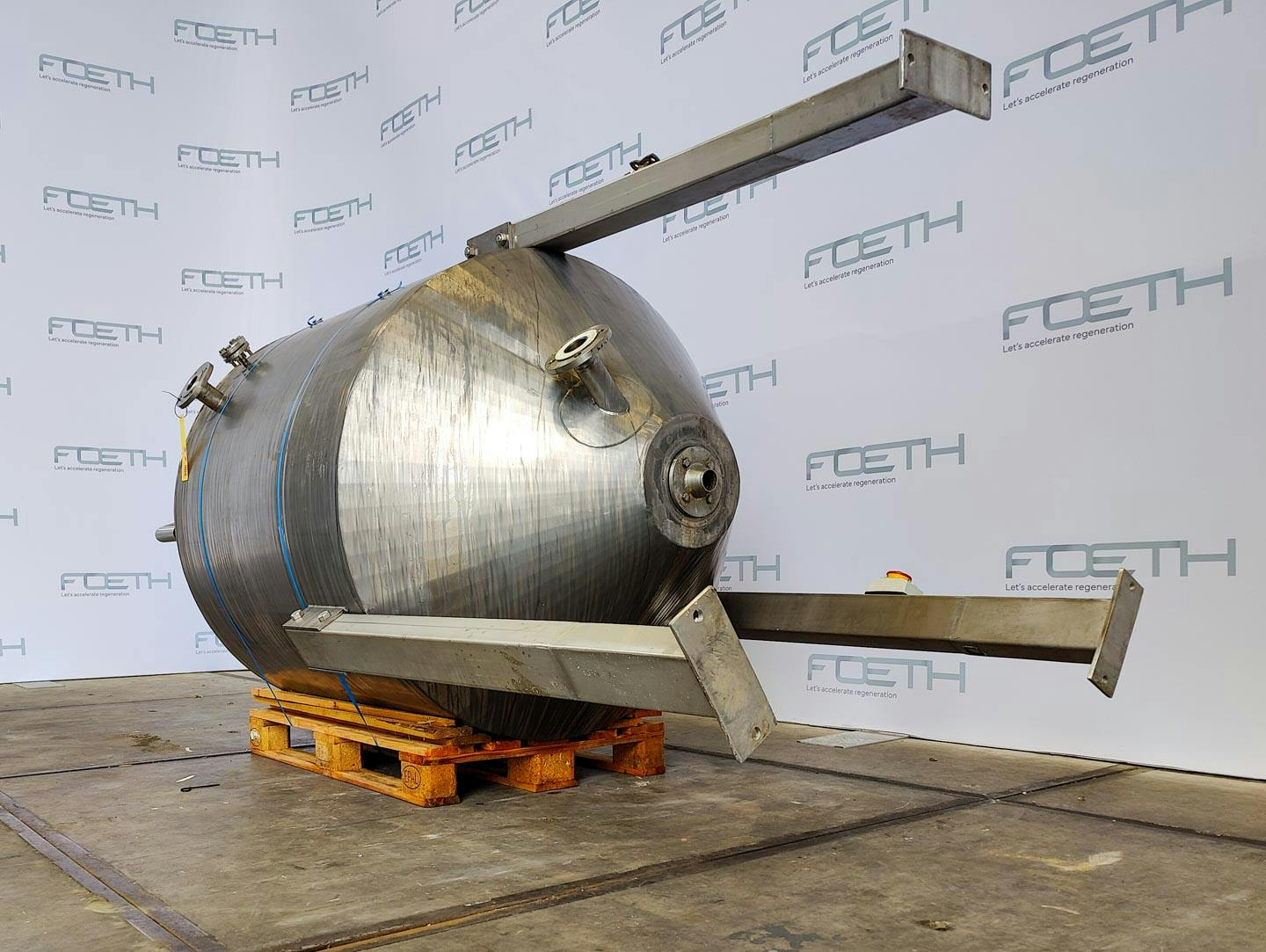 Bunting Titanium ±1200 Ltr - Stainless Steel Reactor - image 3