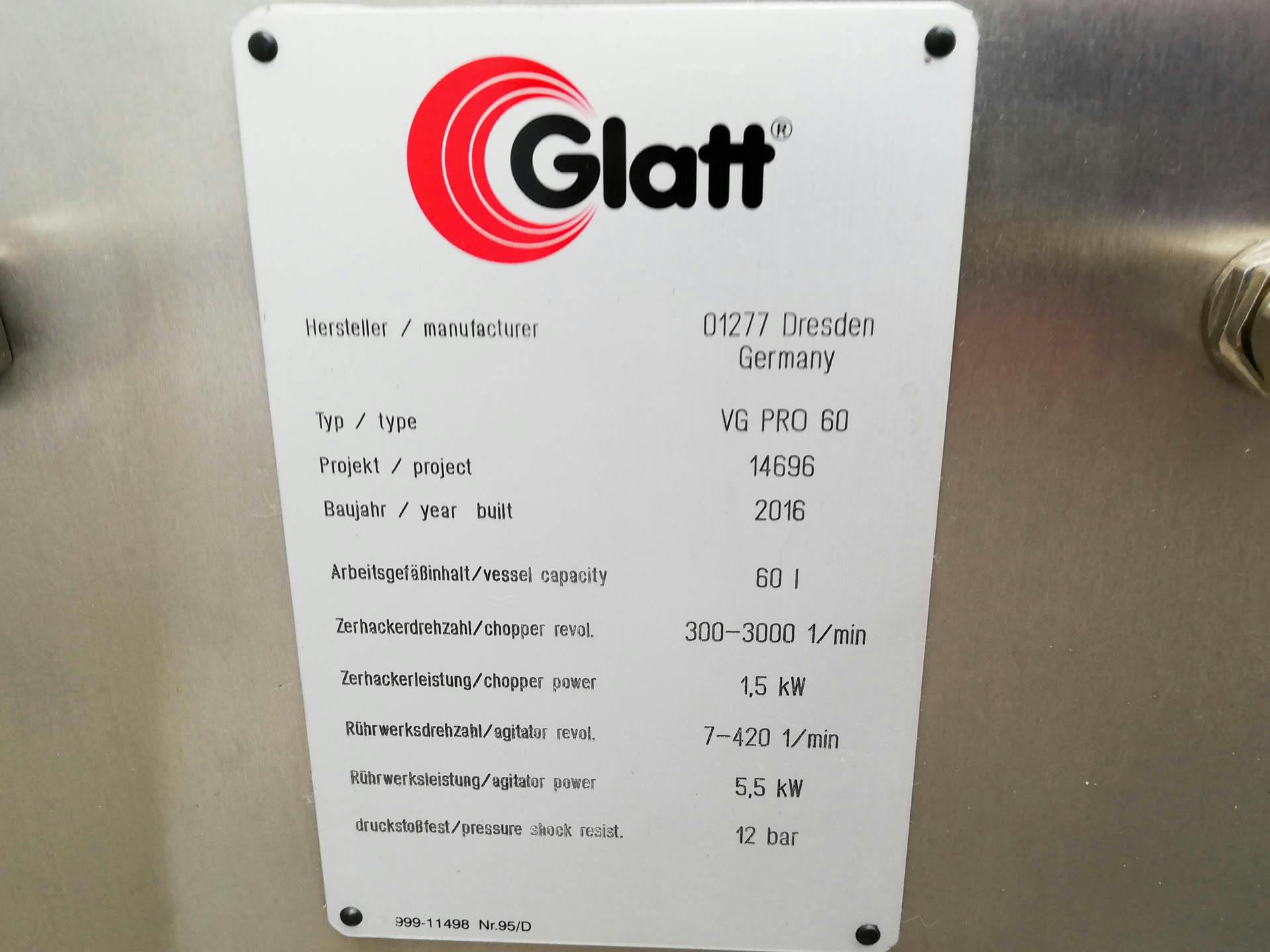 Glatt VGPRO 60/20 - Mezcladora universal - image 11