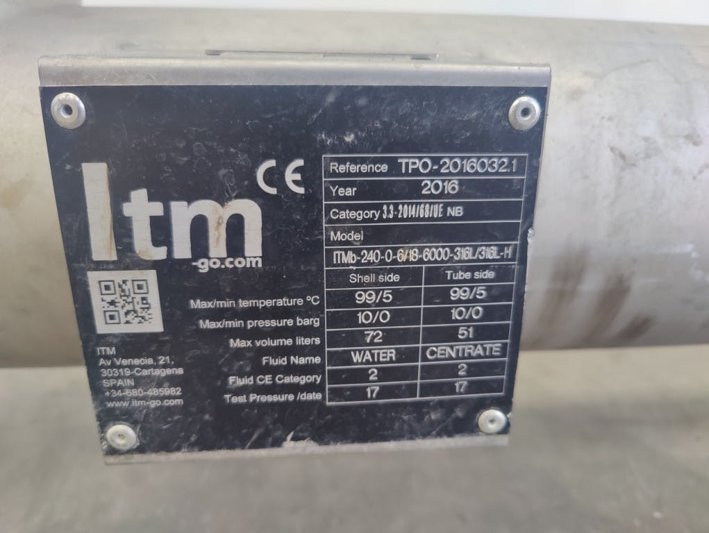 ITM TPO - Intercambiador de calor de carcasa y tubos - image 6
