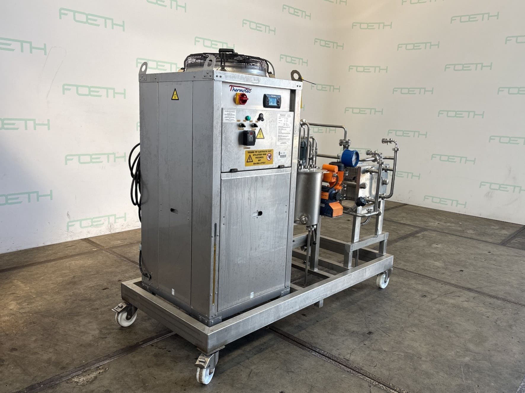 StrassBurger Filter GmbH SF 300 OD 40 + chiller/mixing vessel - Фильтр-пресс - image 3