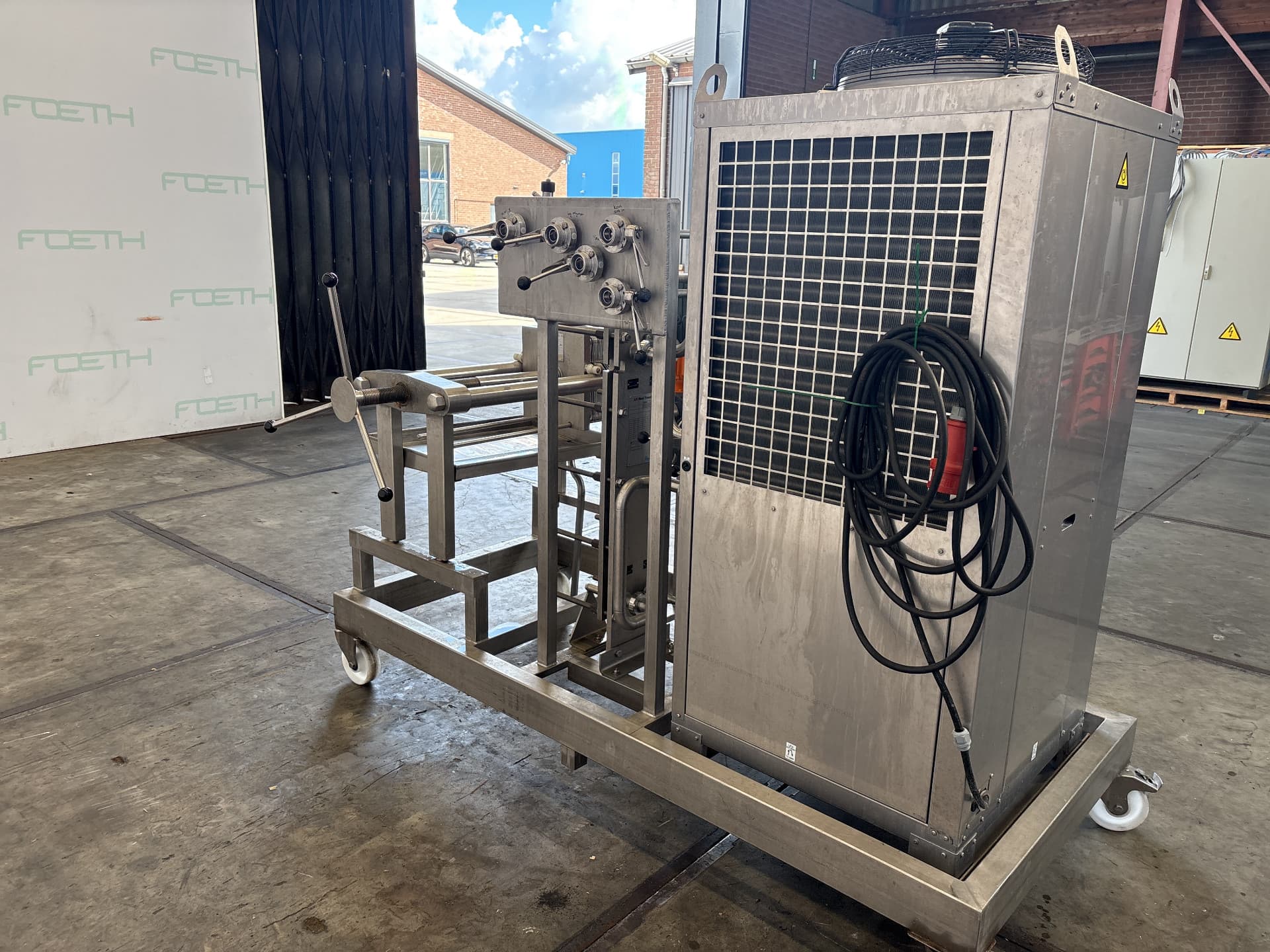 StrassBurger Filter GmbH SF 300 OD 40 + chiller/mixing vessel - Фильтр-пресс - image 4