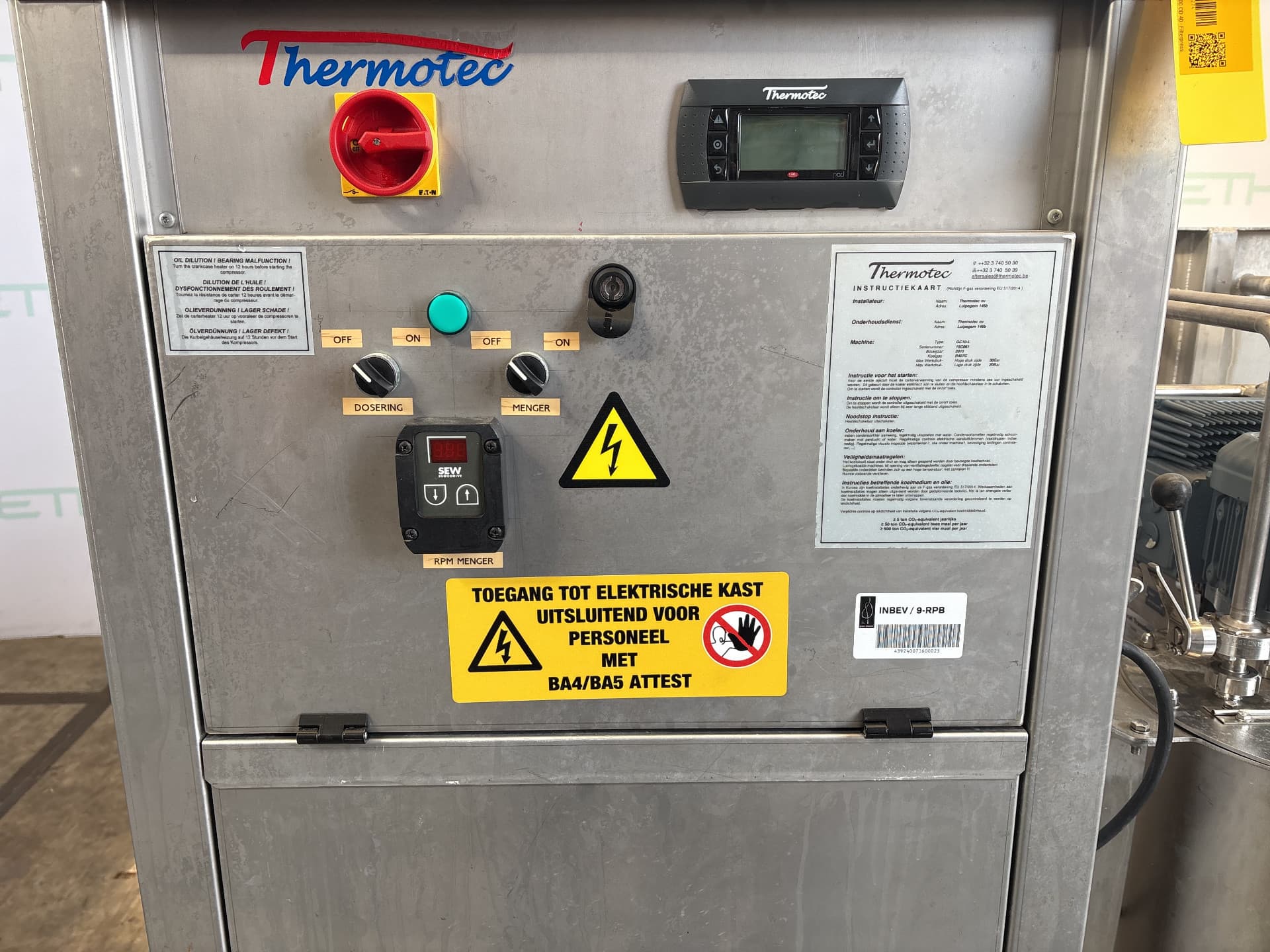 StrassBurger Filter GmbH SF 300 OD 40 + chiller/mixing vessel - Фильтр-пресс - image 17