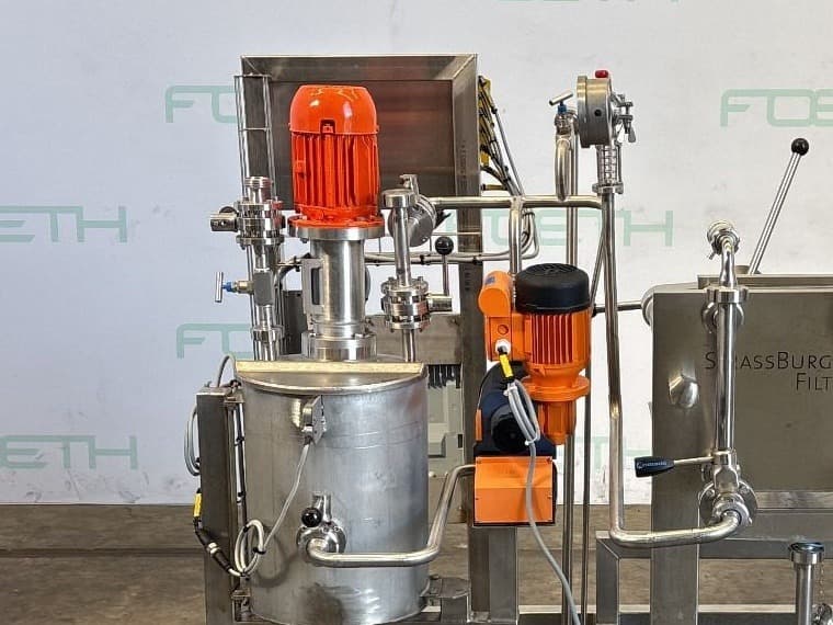 StrassBurger Filter GmbH SF 300 OD 40 + mixing vessel - Фильтр-пресс - image 9