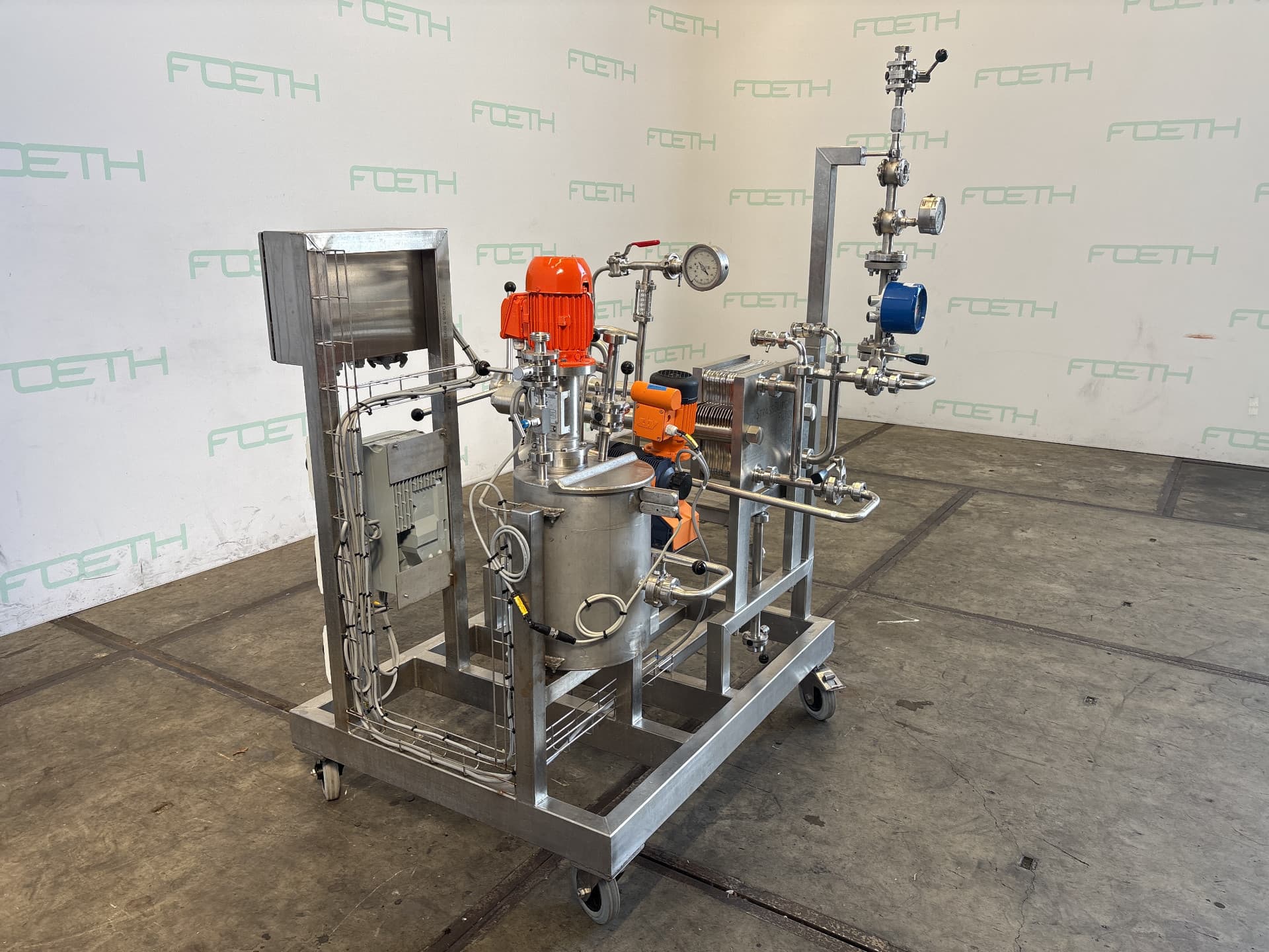 StrassBurger Filter GmbH SF 300 OD 40 + mixing vessel - Фильтр-пресс - image 2