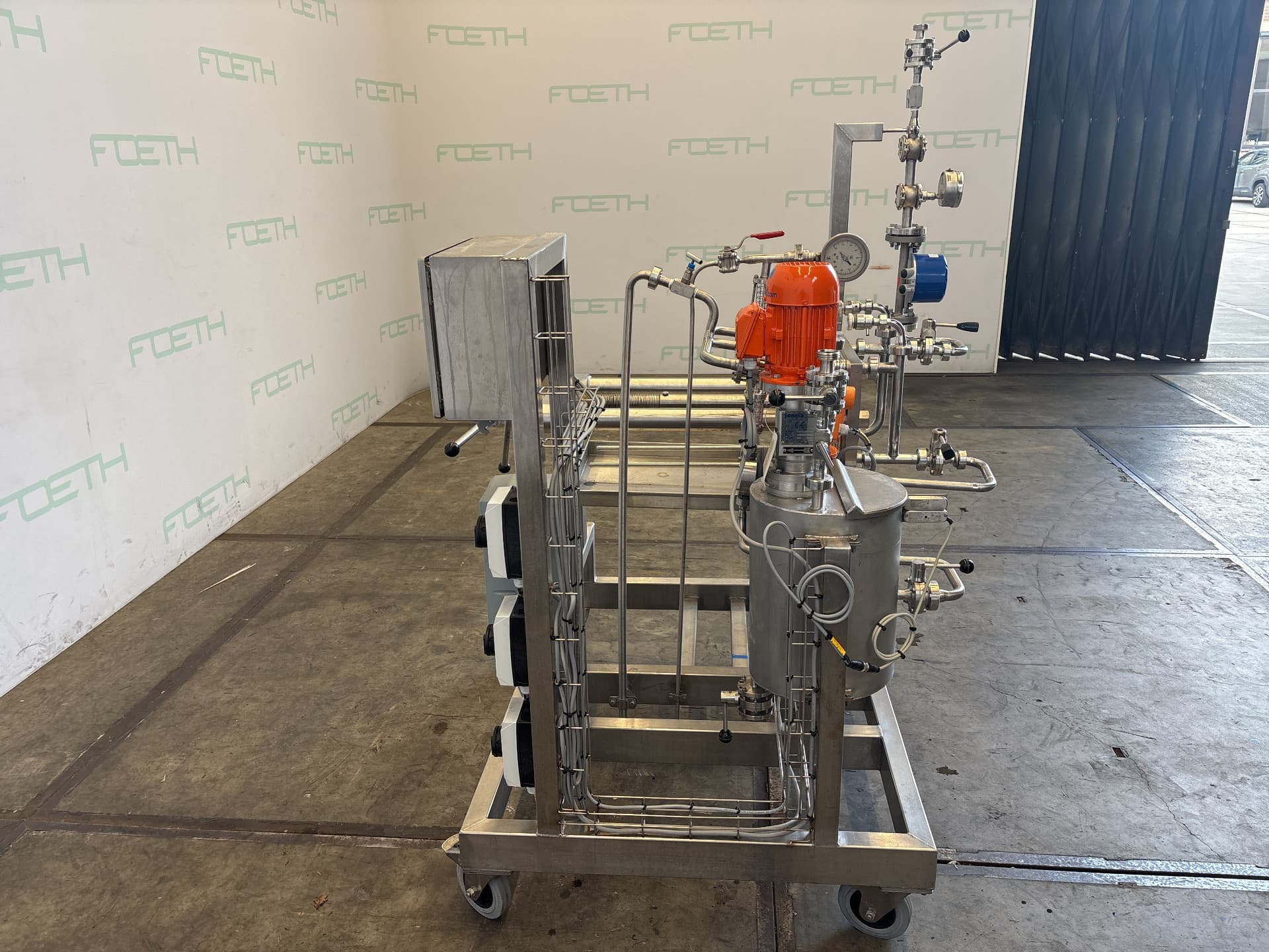 StrassBurger Filter GmbH SF 300 OD 40 + mixing vessel - Фильтр-пресс - image 8