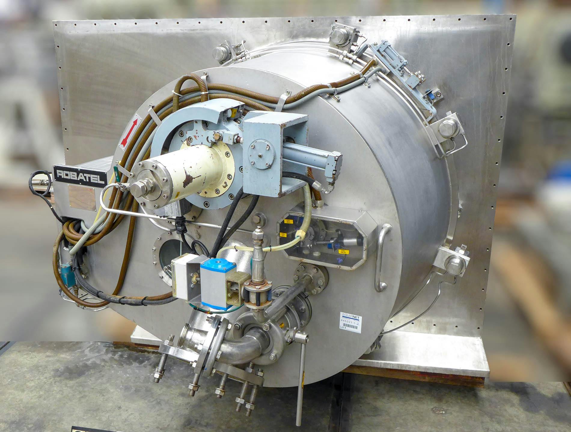 Robatel horizontal peeler centrifuge - Centrifugeuse à couteau racleur - image 3
