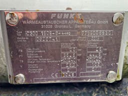 Thumbnail Funke Gronau C-300 - Shell and tube heat exchanger - image 7