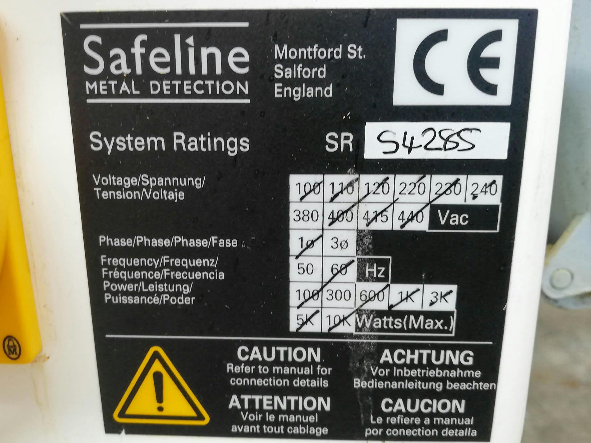 Safeline Uk Signature 2 - Metal detector - image 5