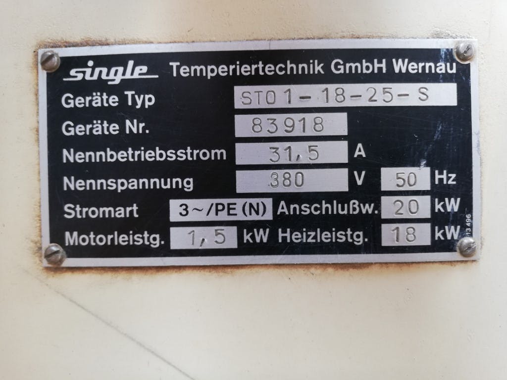 Single Temperiertechnik STO1-18-15-S - Thermorégulateur - image 7