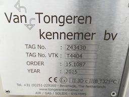 Thumbnail Van Tongeren screw conveyor l=7000mm d=420mm - Horizontale Förderschnecke - image 6