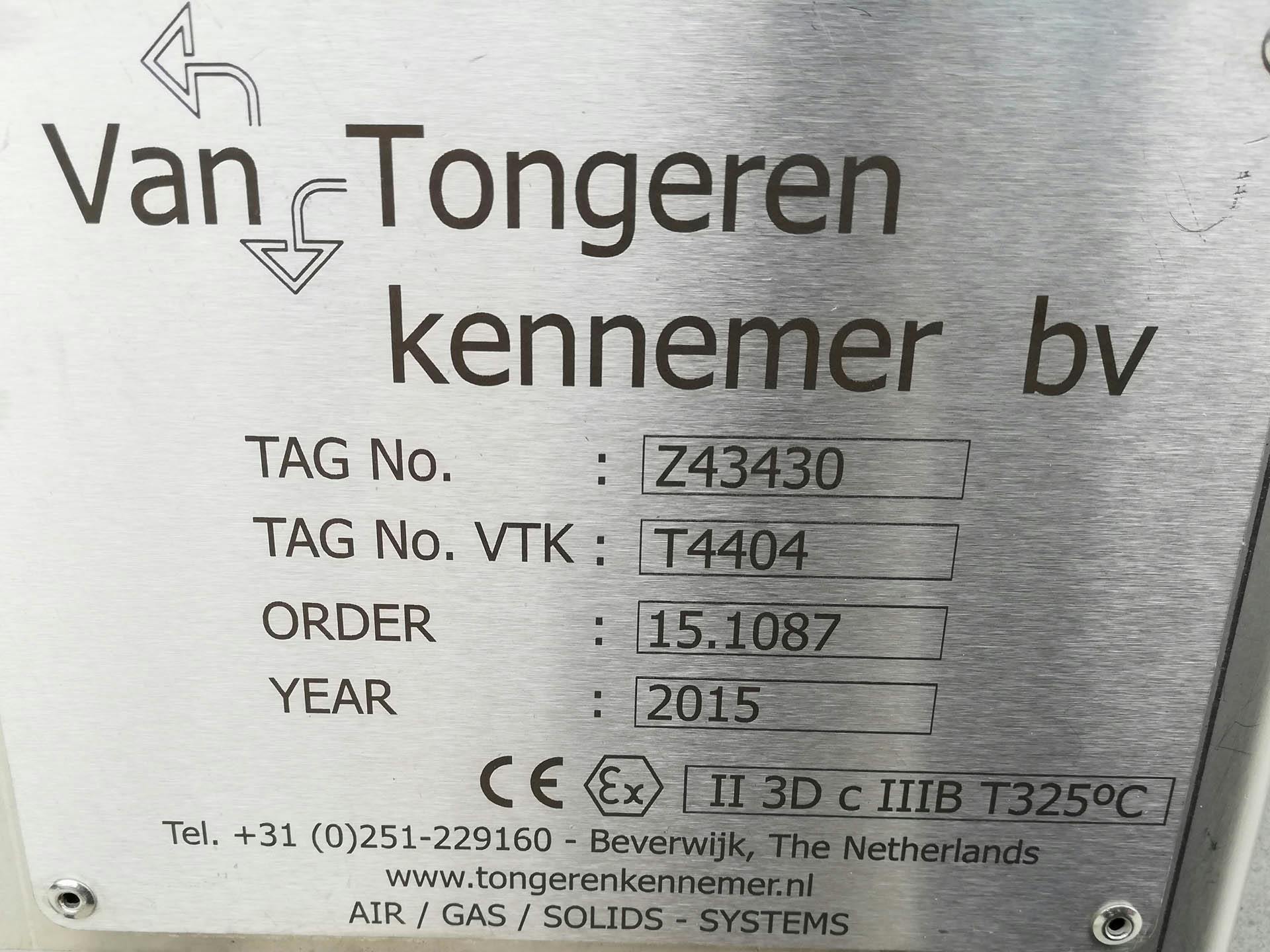Van Tongeren screw conveyor l=7000mm d=420mm - Transportador de tornillo horizontal - image 6
