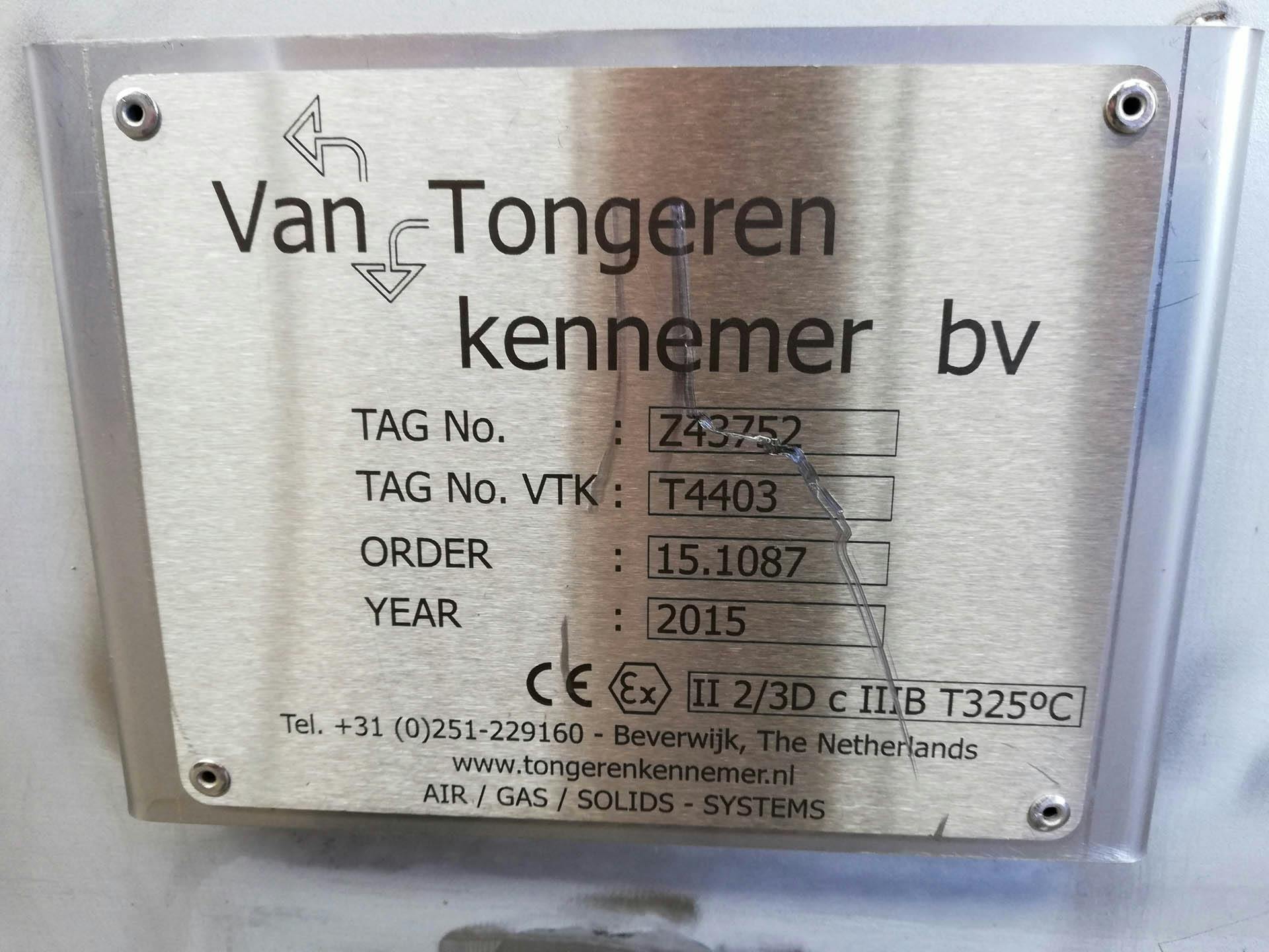 Van Tongeren screw conveyor l=1900mm d=360mm - Horizontal screw conveyor - image 4