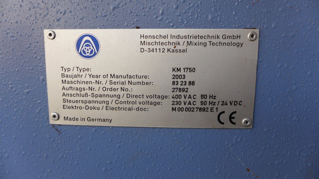 Thyssen Henschel KM 1750 - Hot mixer - image 9
