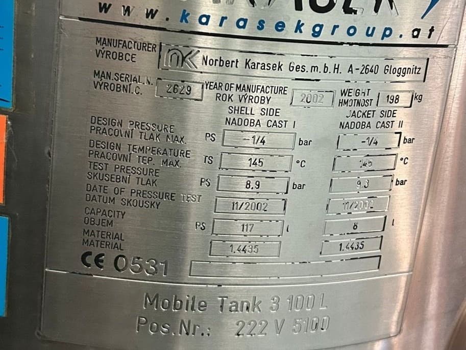 Norbert Karasek GmbH Gloggnitz 100 L - Биореактор - image 4