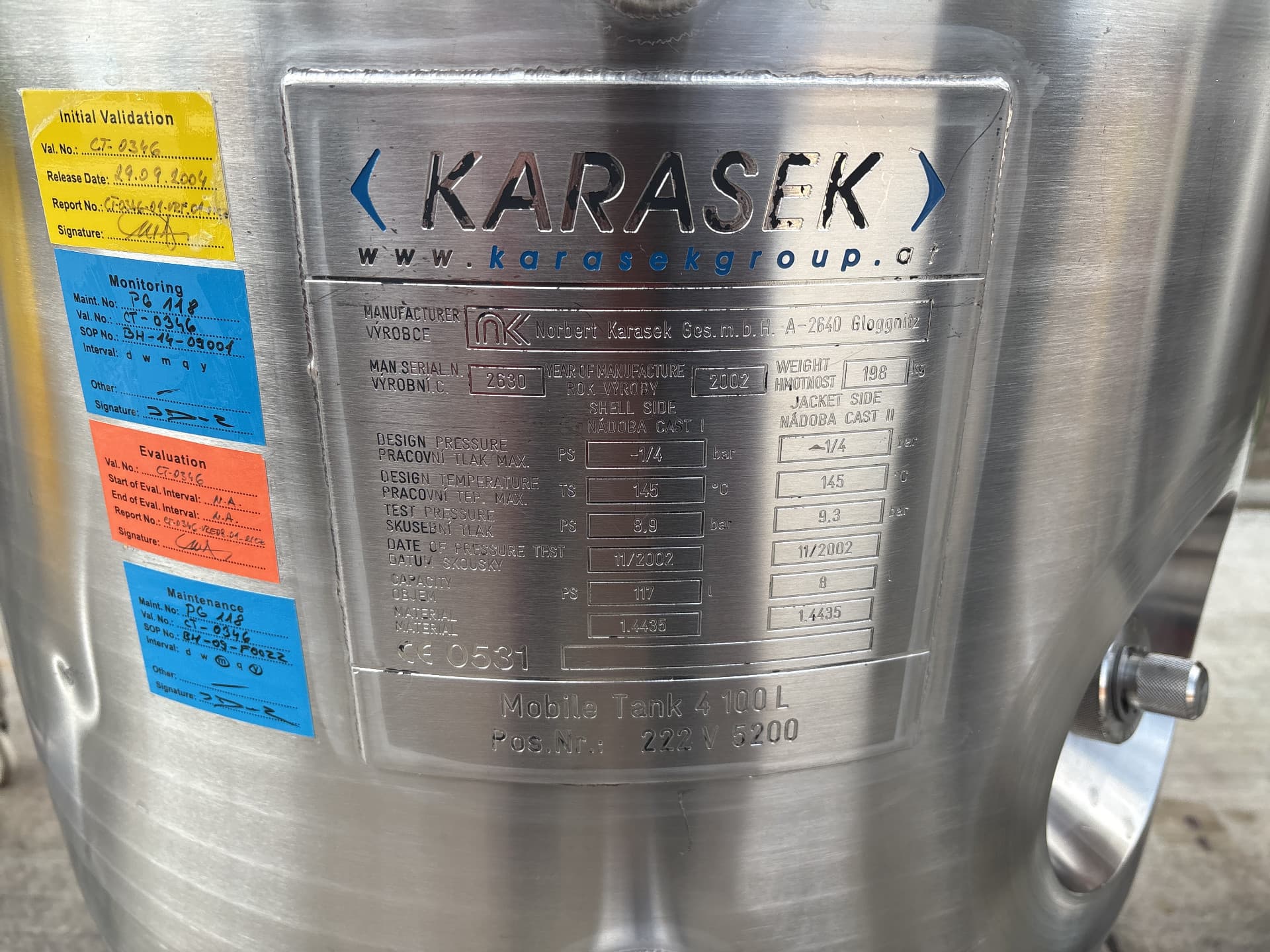 Norbert Karasek GmbH Gloggnitz 100 L - Биореактор - image 3