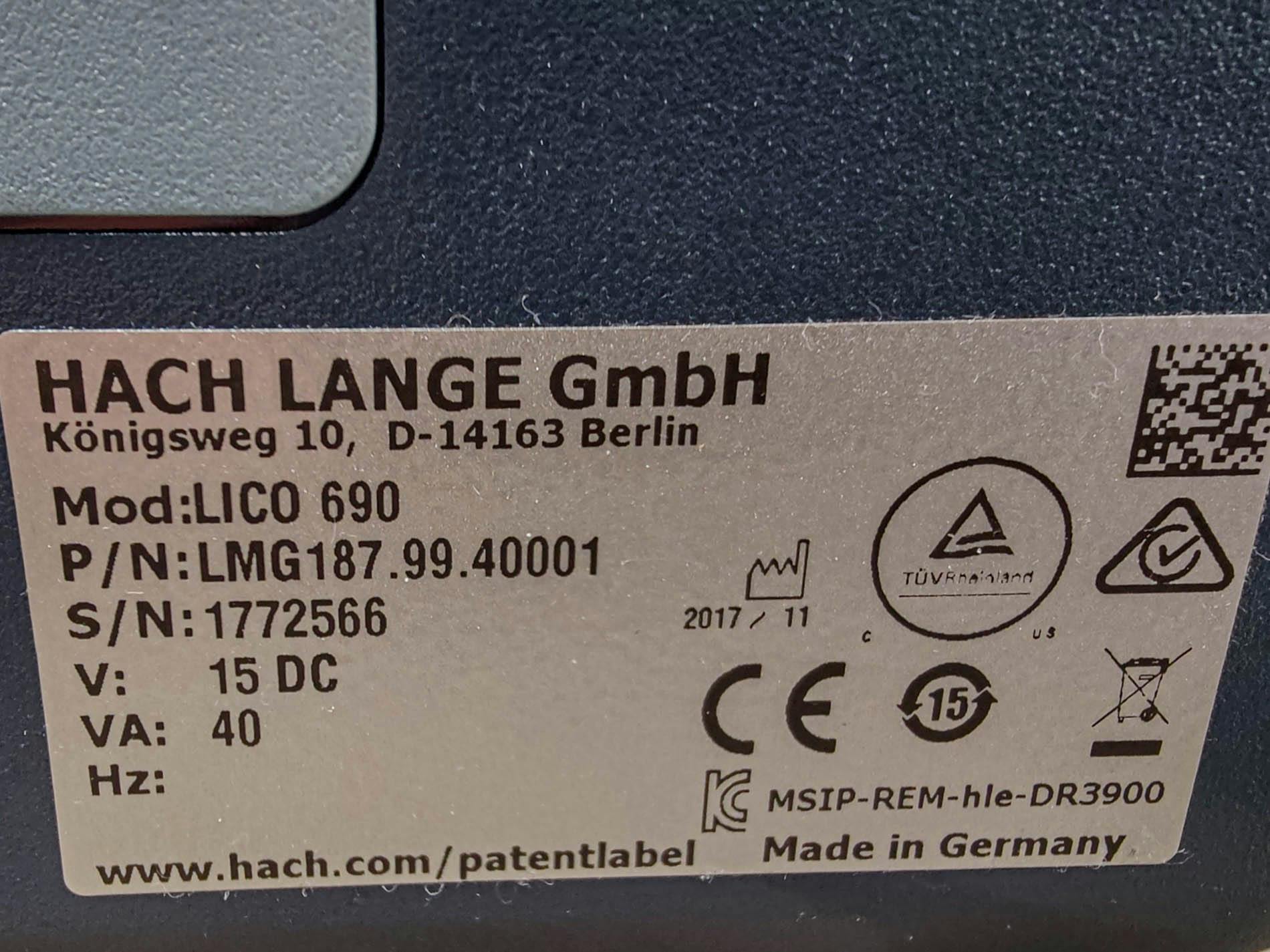 Hach Lange Lico 690 "Spectral Colorimeter" - Разное - image 4