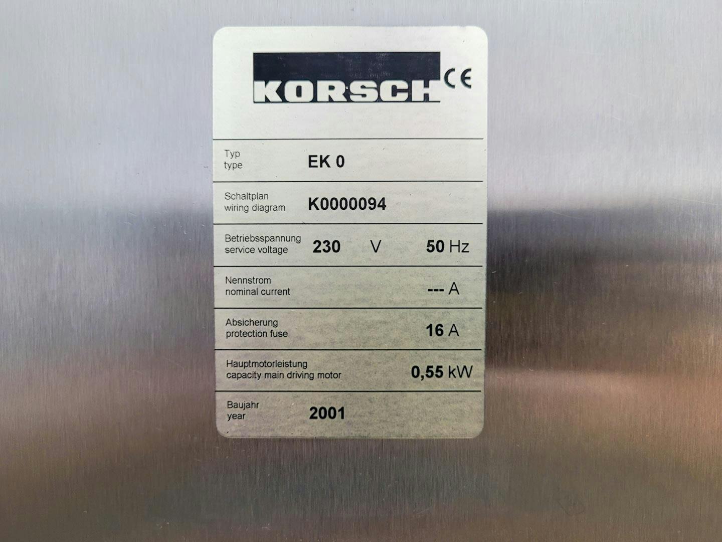 Korsch Pressen EK-0 - Prensa de comprimidos de curso único - image 12