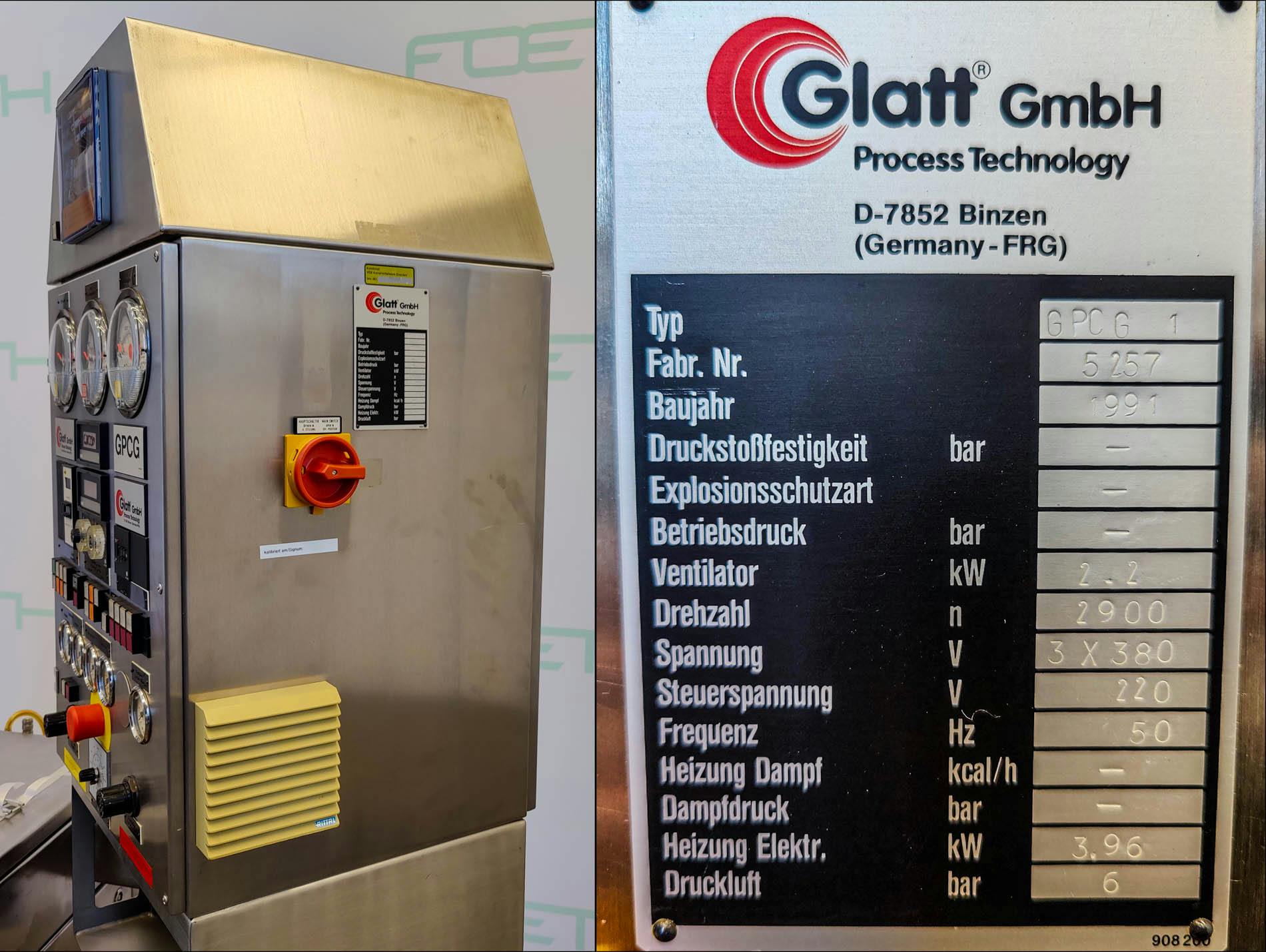 Glatt GPCG-1 - Suszarka fluidyzacyjna - suszenie partiami - image 6