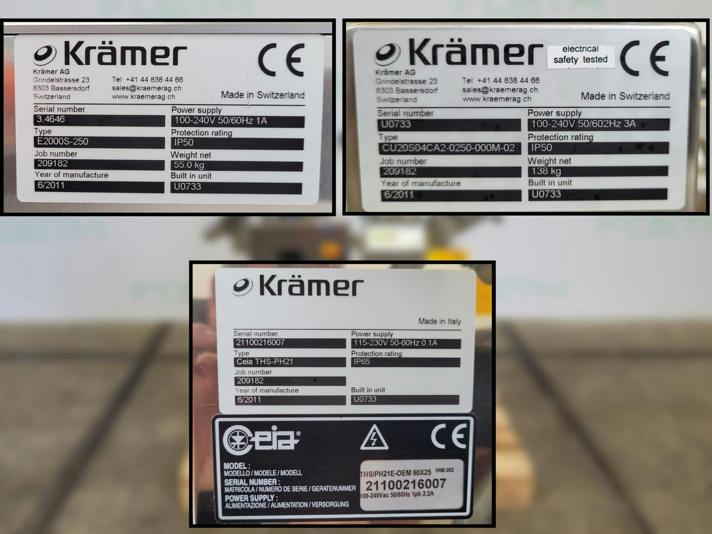 Krämer AG E-2000S-250 - tablet deduster with electronic metal detector - Vibro sieve - image 18