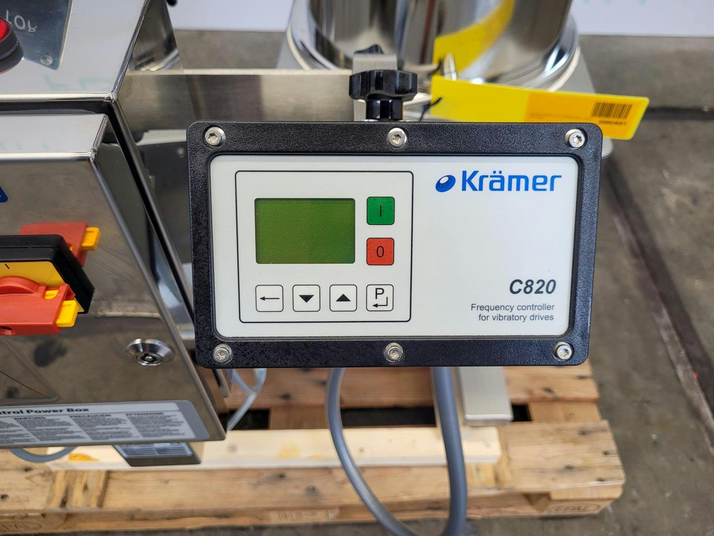 Krämer AG E-2000S-250 - tablet deduster with electronic metal detector - Vibro sieve - image 17