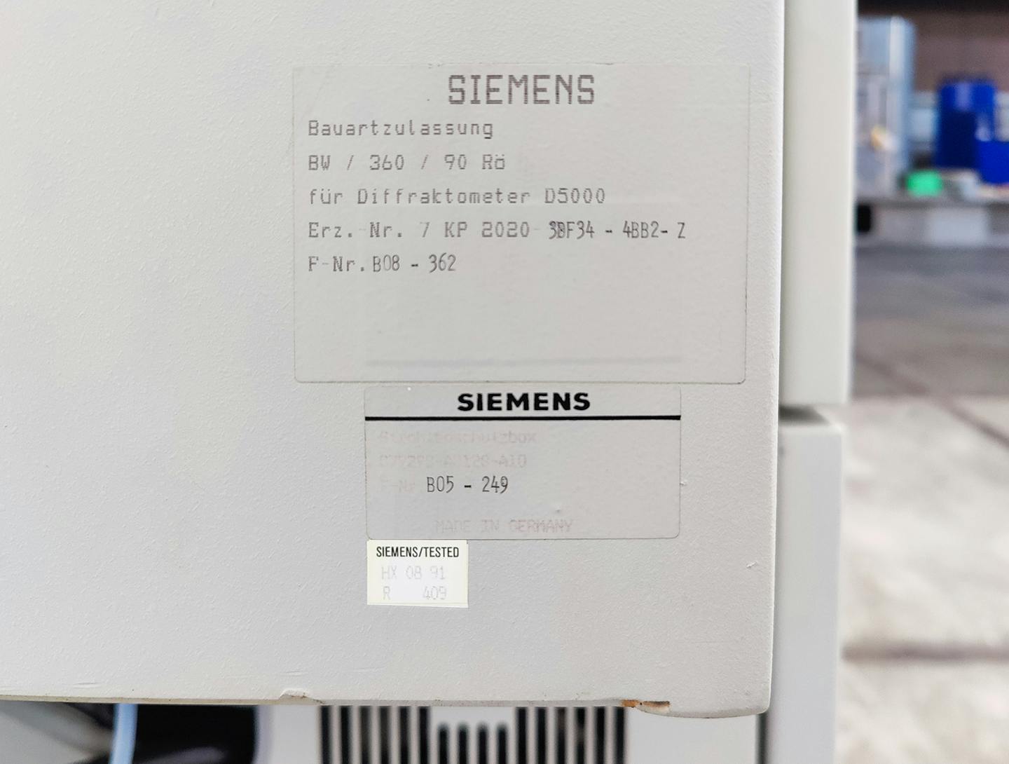 Siemens - Elmo Diffraktometer 5000 /Kristalloflex - Vario - image 12