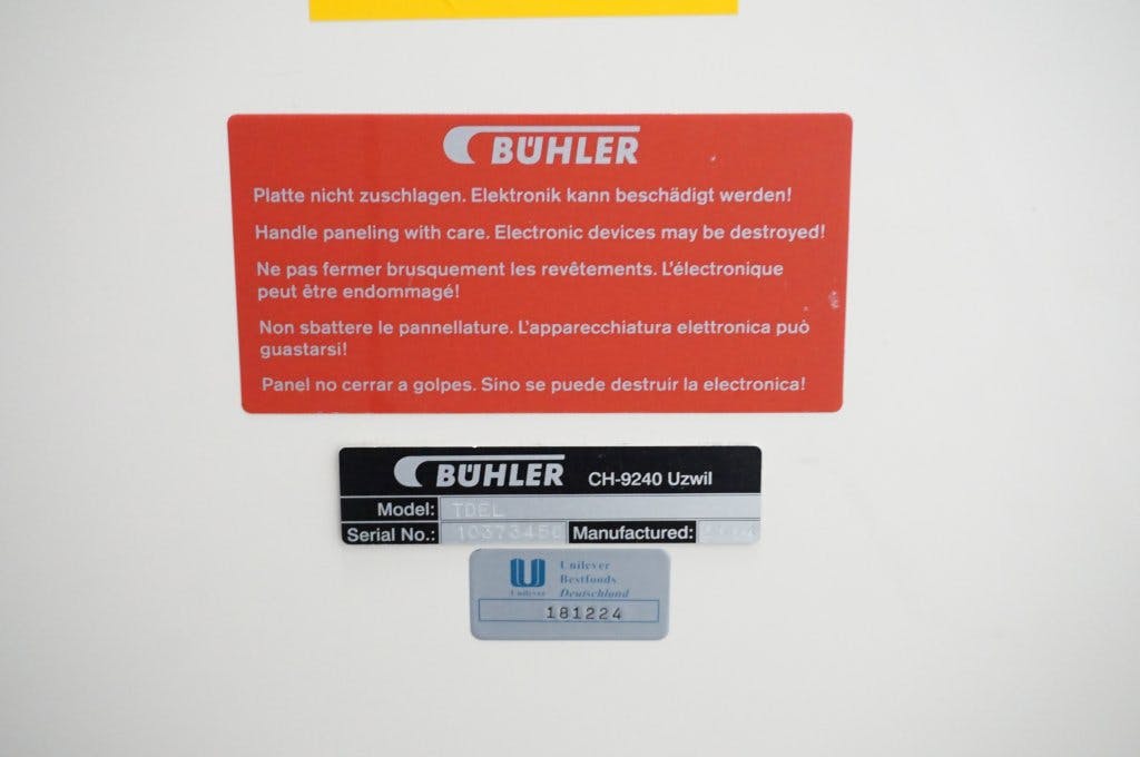 Bühler TDEL - Secador de bandejas - image 14