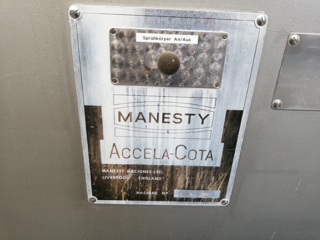 Manesty Accela-Cota 48" - Potahovací pánev - image 7