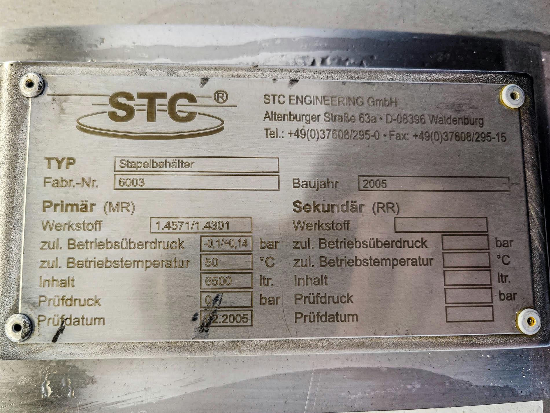 STC Engineering Stapelbehälter 6500 Ltr. - Сосуд для перемешивания - image 10
