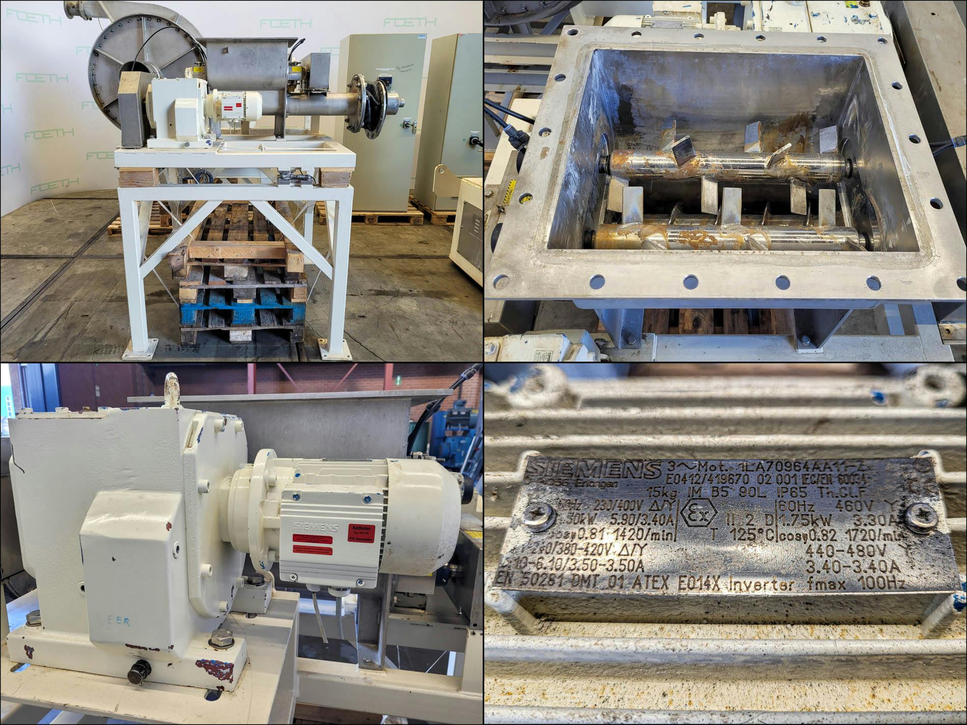 Hosokawa Micron DMR-2H FLASH-DROGER - Drying system - Prubežná sušicka - image 8
