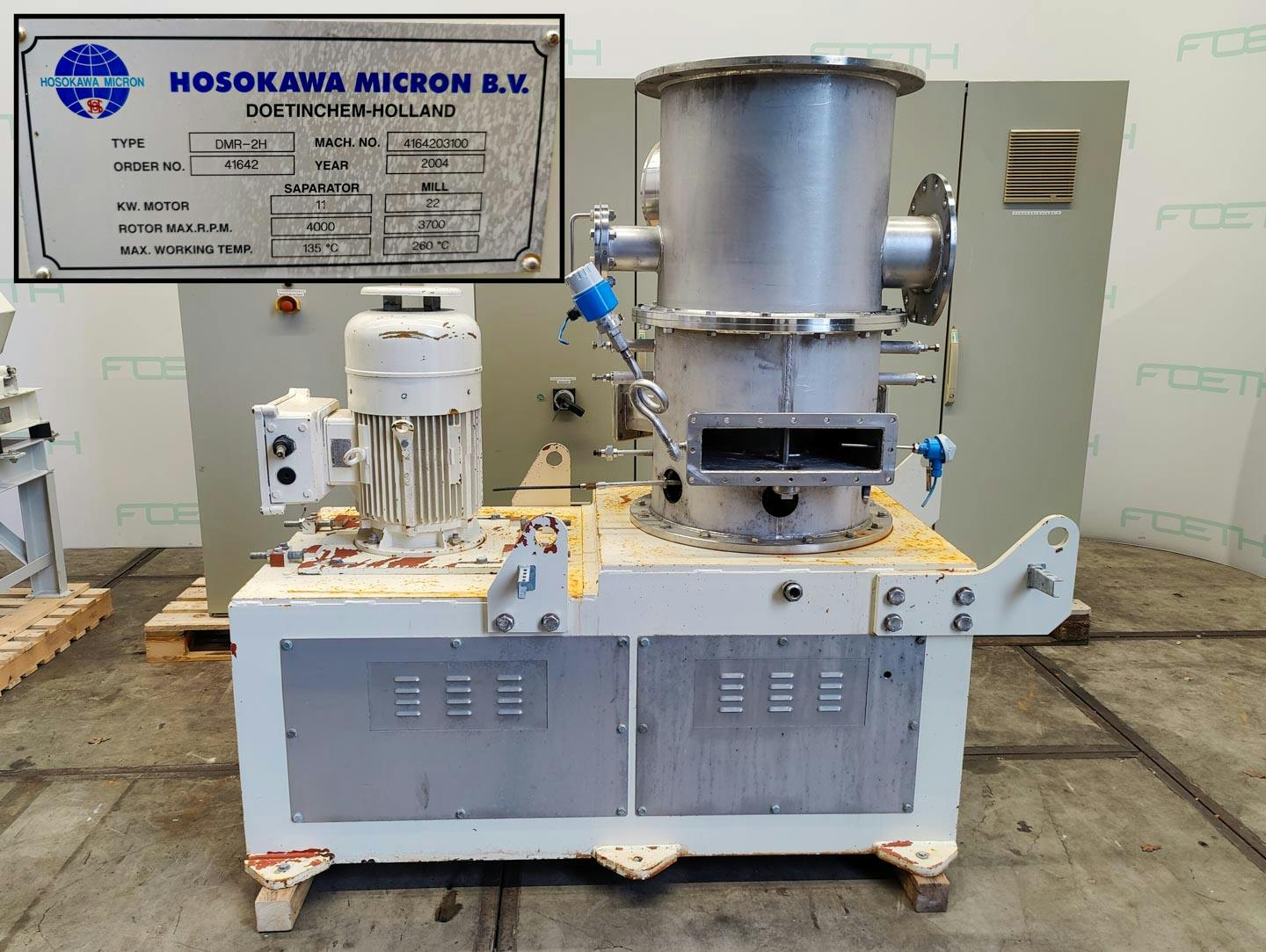 Hosokawa Micron DMR-2H FLASH-DROGER - Drying system - Continuous dryer - image 4