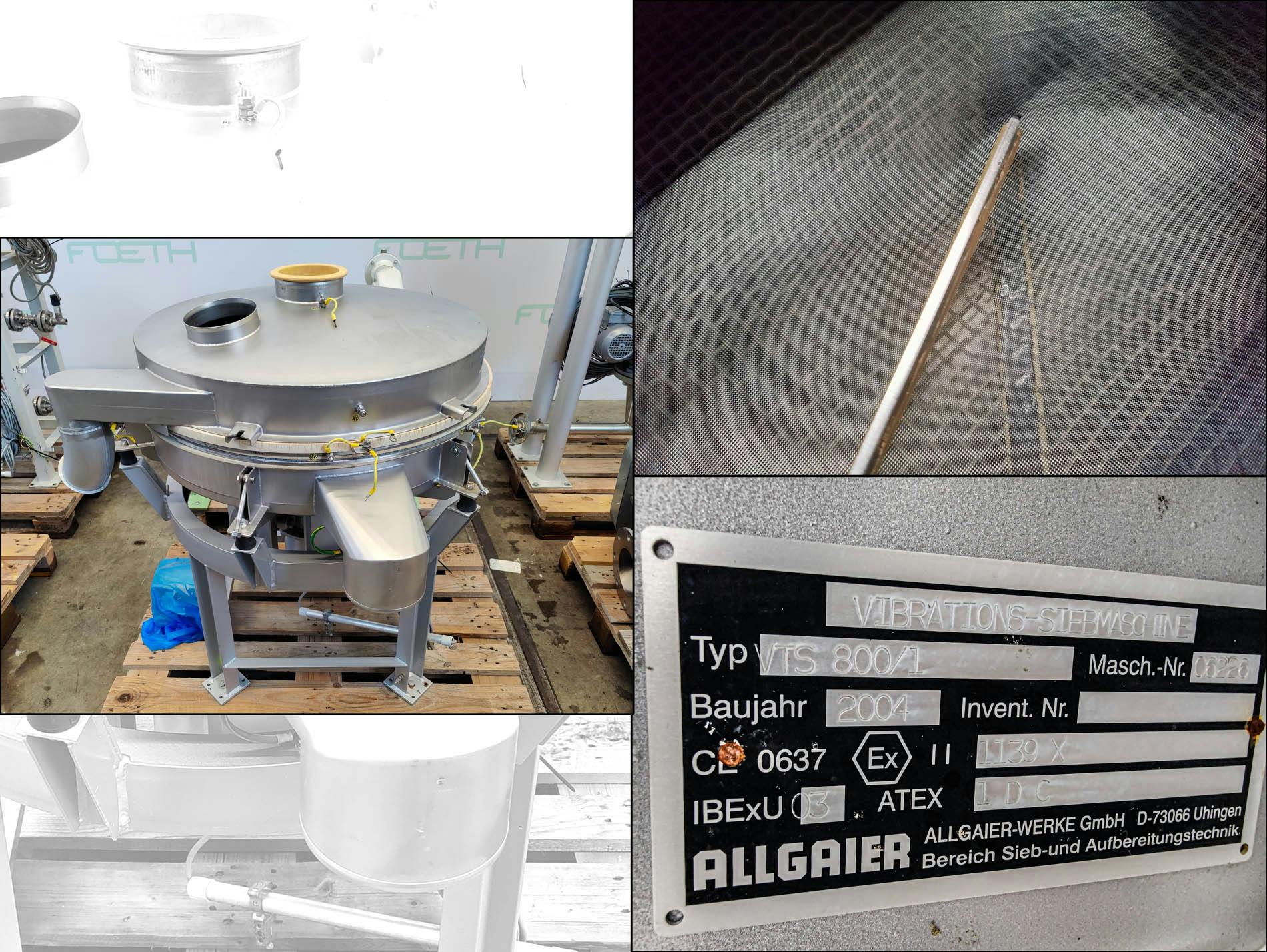 Allgaier Fluidized Bed Spray Granulators WS-GT-0,75 - Fließbetttrockner Kontinu - image 12