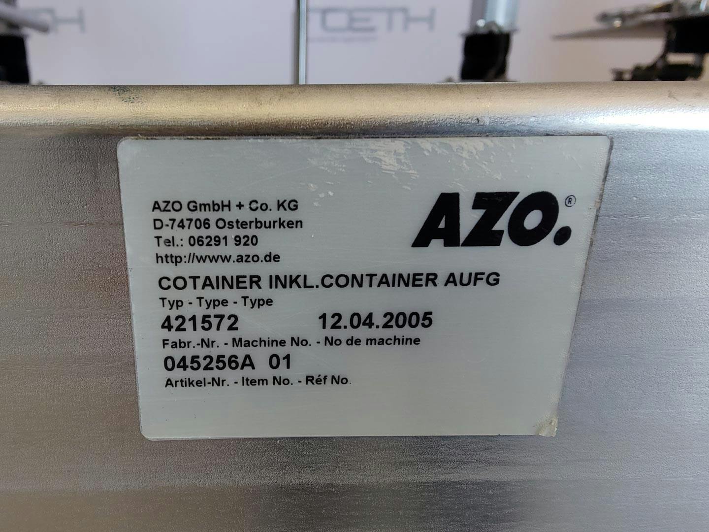 AZO Double IBC container empty station - Transport divers - image 17