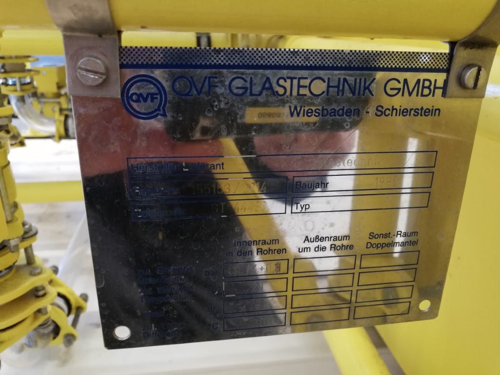 QVF Glasstechnik Washing, dissolving, filtering installation - Emaillierte Reaktor - image 21