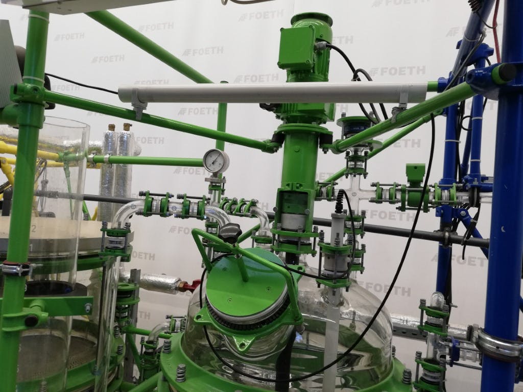 QVF Glasstechnik Washing, dissolving, filtering installation - Smaltované reaktor - image 10