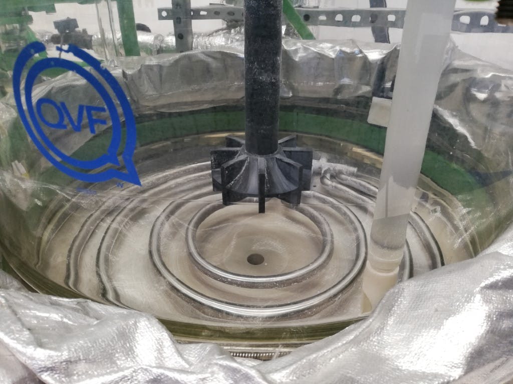 QVF Glasstechnik Washing, dissolving, filtering installation - Réacteur émaillé - image 15
