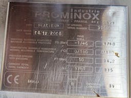 Thumbnail Prominox 3000Ltr. - Reactor de acero inoxidable - image 8