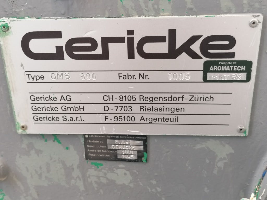 Gericke GMS-300 - Turbomezcladora para polvo - image 11