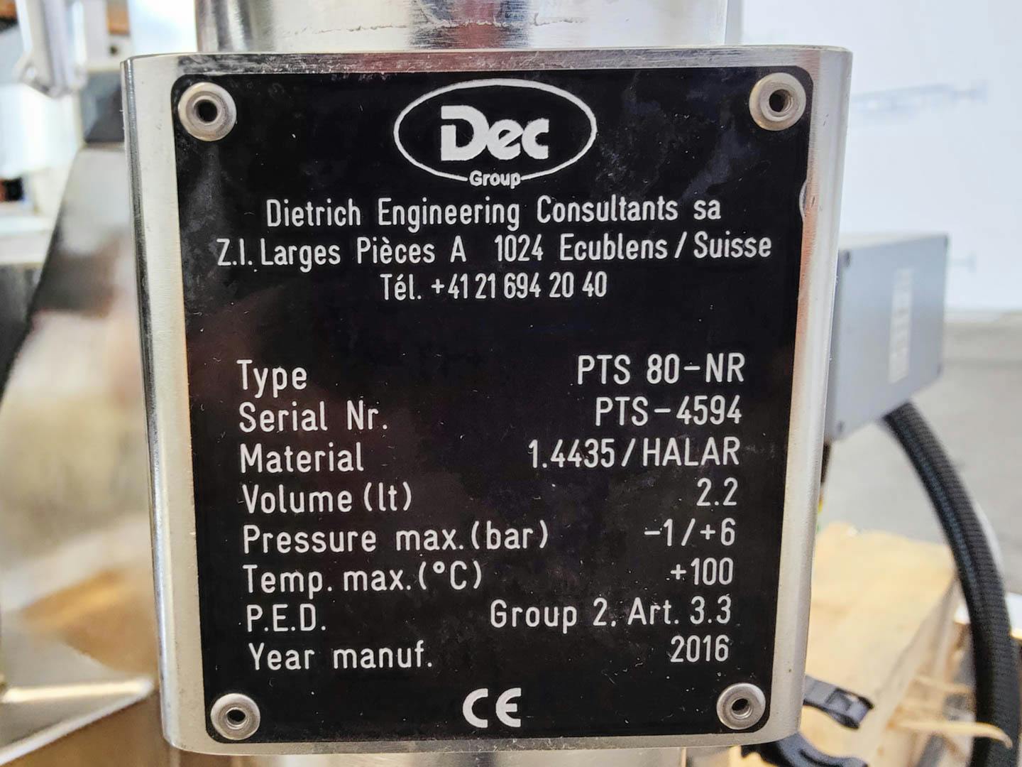 Dietrich Engeneering Consultants DSC"Dec powder transfer system" - Llenadora de polvo - image 16
