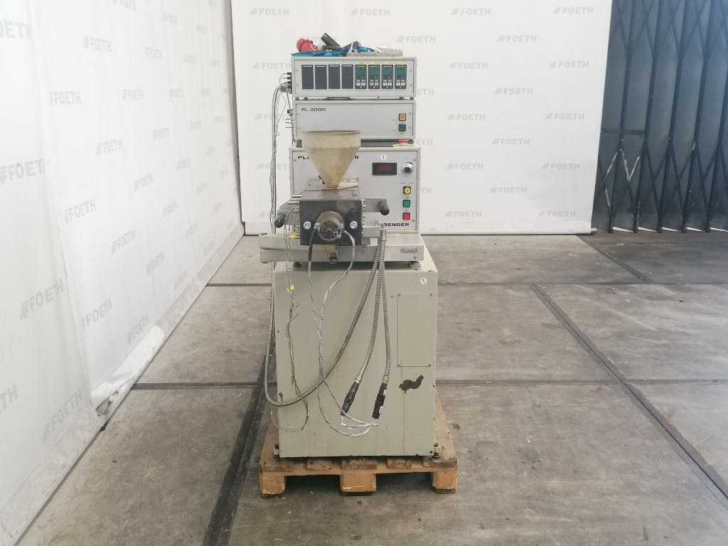 Brabender Plasti-Corder PL 2000 - Máquina de prueba de viscosidad - image 4
