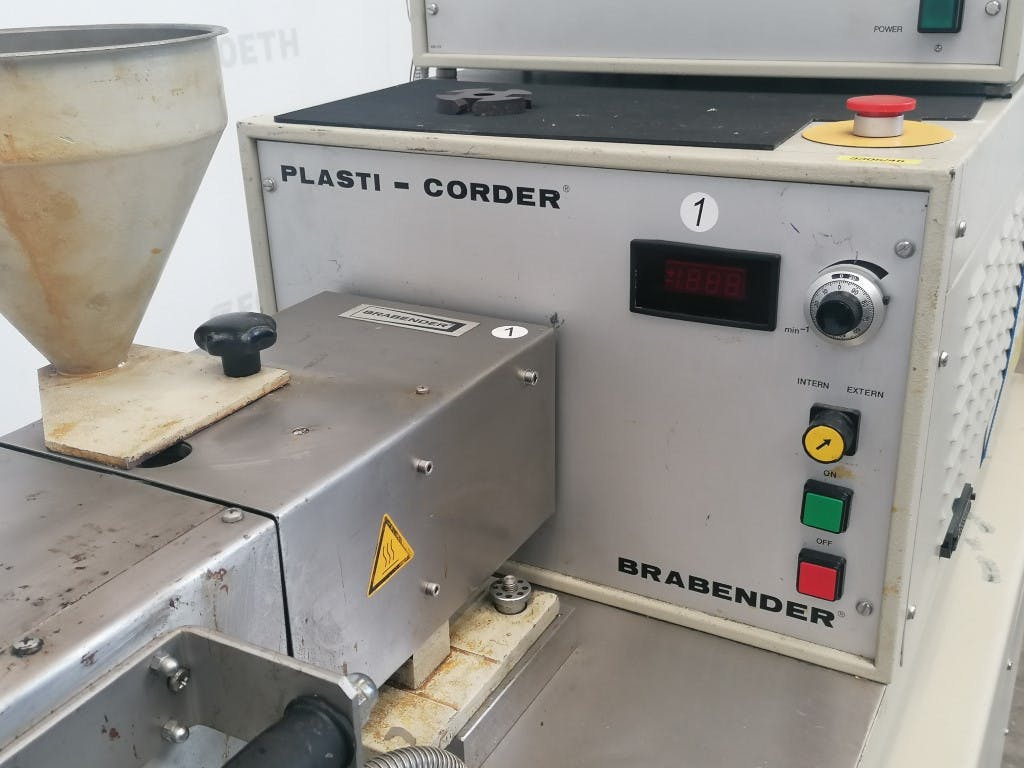 Brabender Plasti-Corder PL 2000 - Machine de mesure de viscosité - image 6