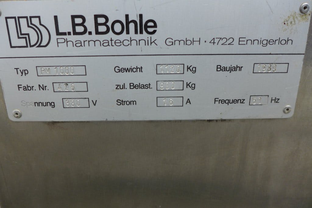 Bohle PM-1000 - Барабанный смеситель - image 8